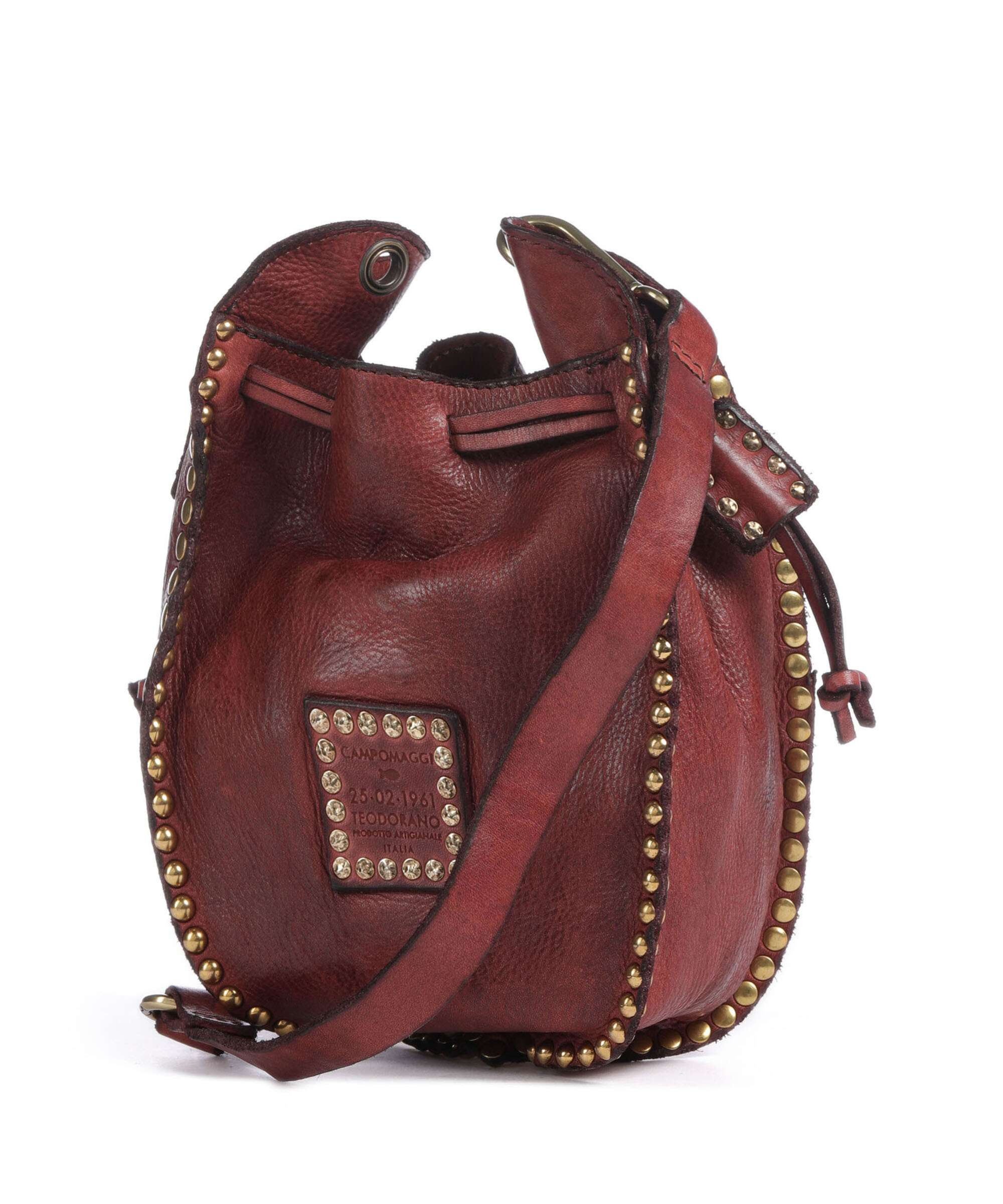Campomaggi Bucket bag burgundy