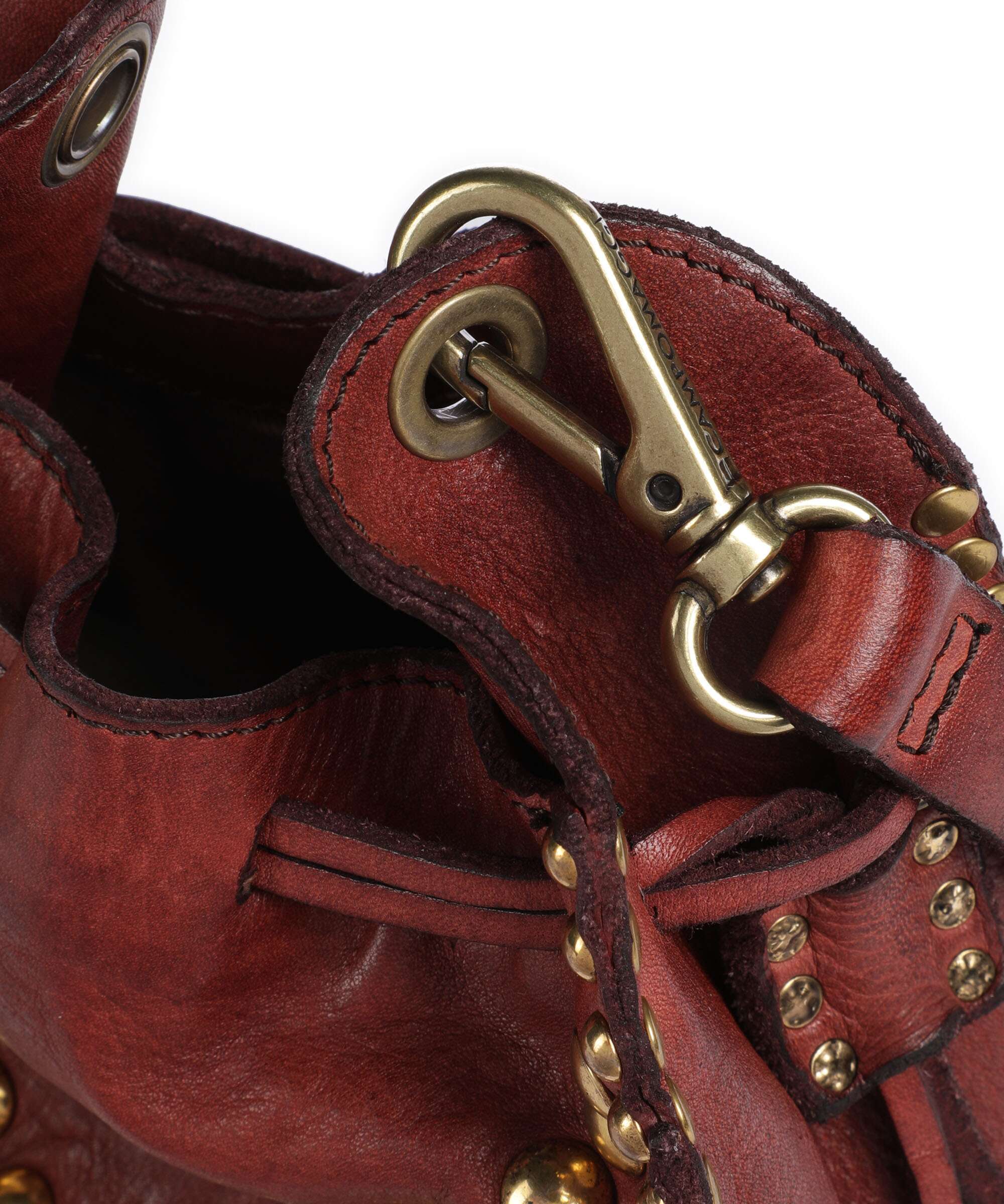 Campomaggi Bucket bag burgundy