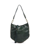 Campomaggi Hobo bag green bottle