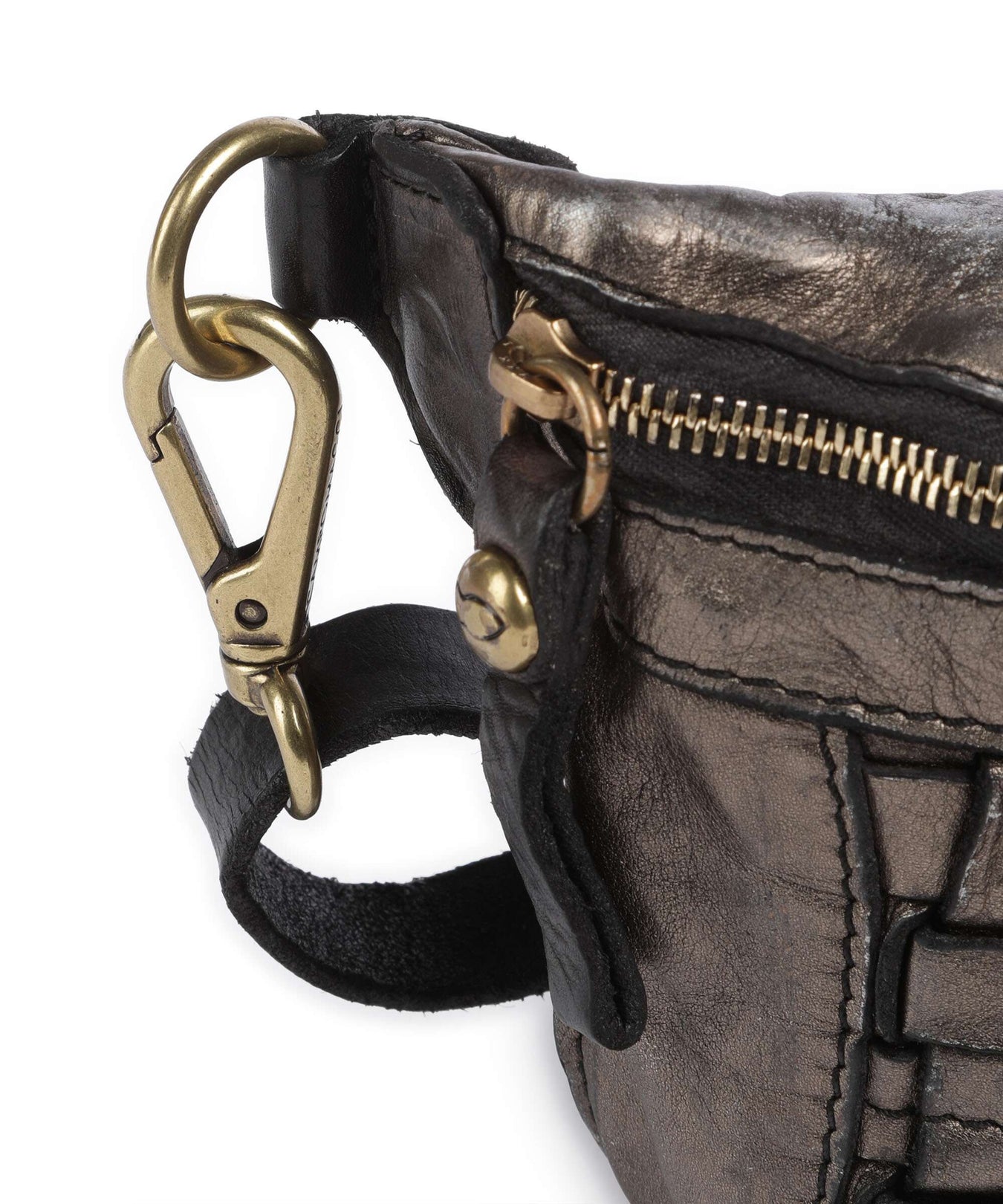 Campomaggi Fanny pack lead grey