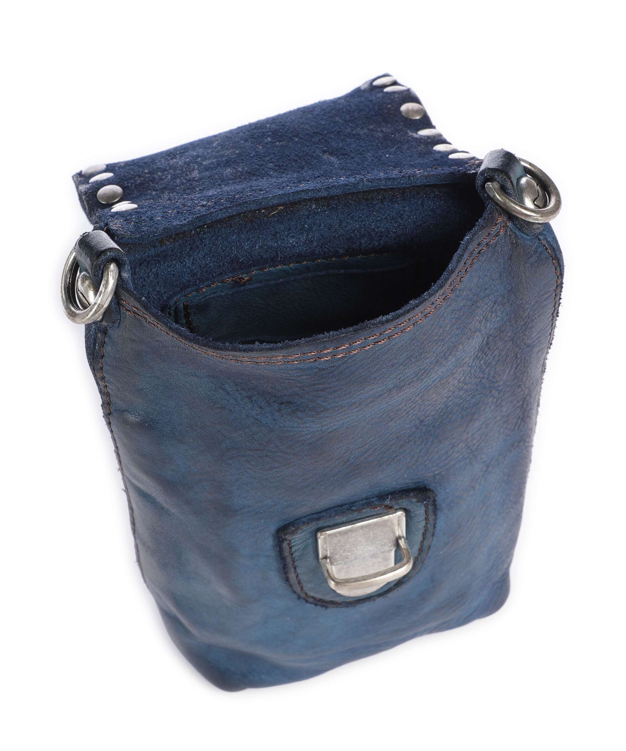 Campomaggi Phone bag sapphire