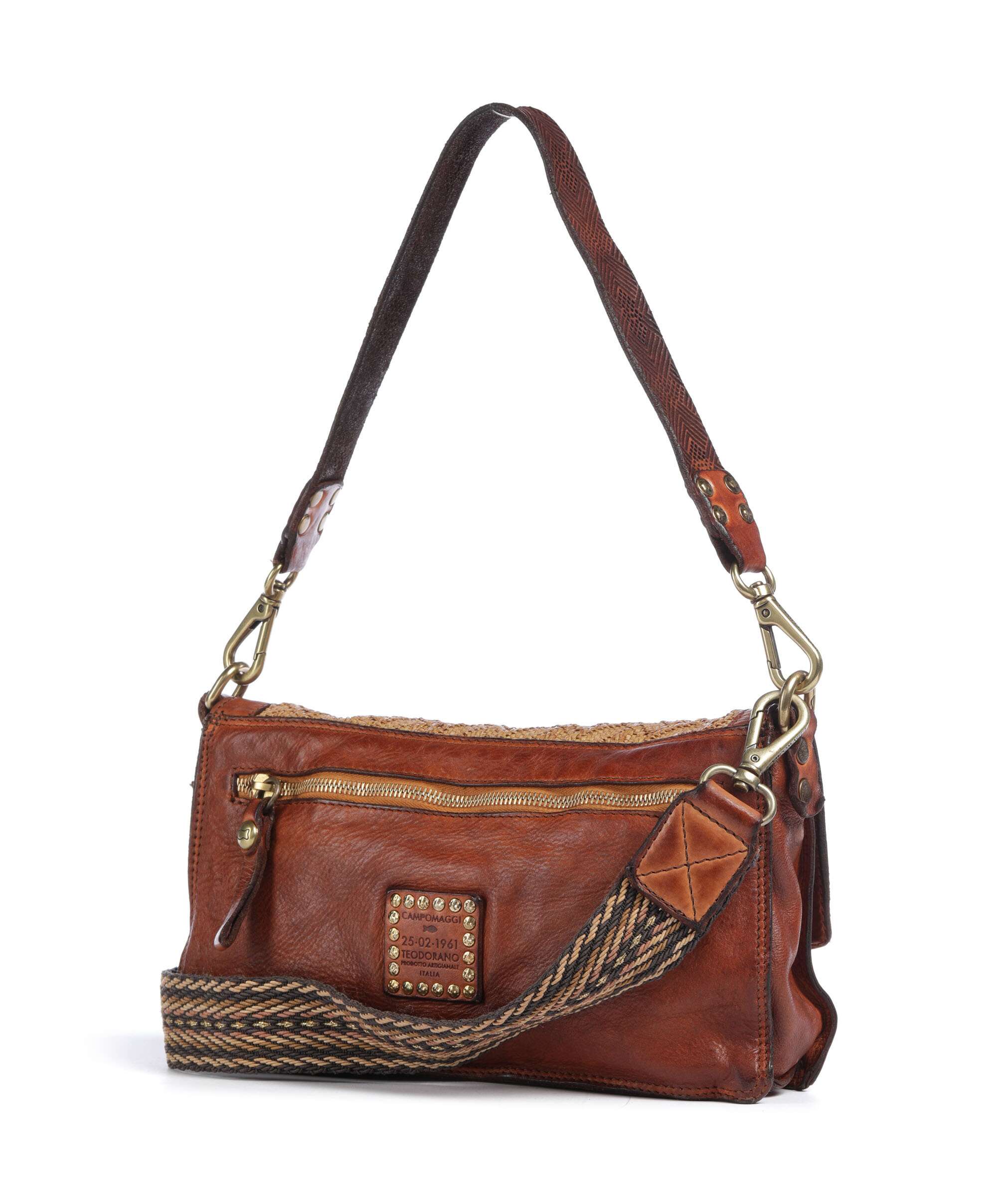 Campomaggi Shoulder bag naturale/congac