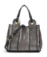 Campomaggi Crossbody tas lead grey