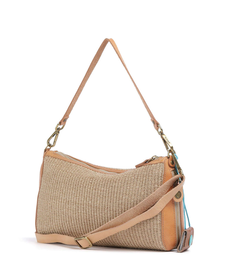 Gabs Oceania Pepita Shoulder bag beige/oro/naturale