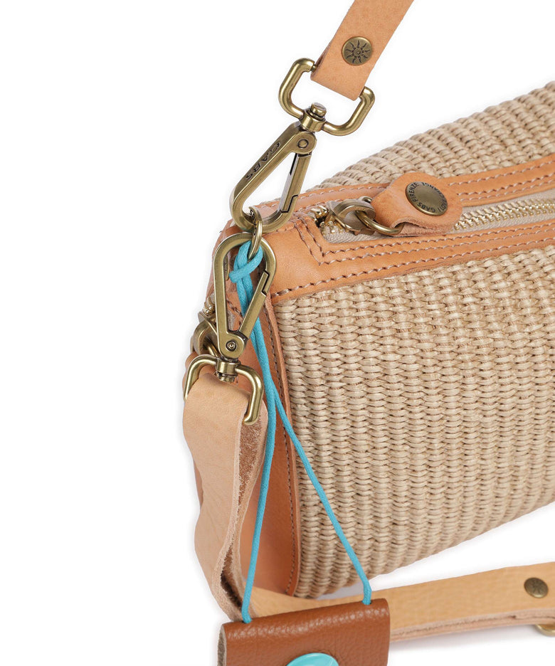 Gabs Oceania Pepita Shoulder bag beige/oro/naturale