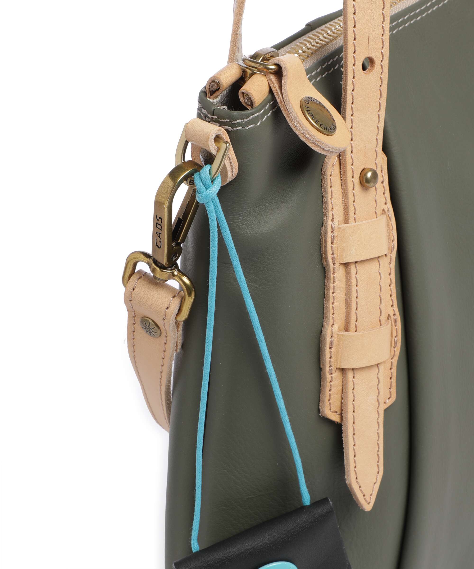 Gabs Naxos Yoana Tote bag verde militare