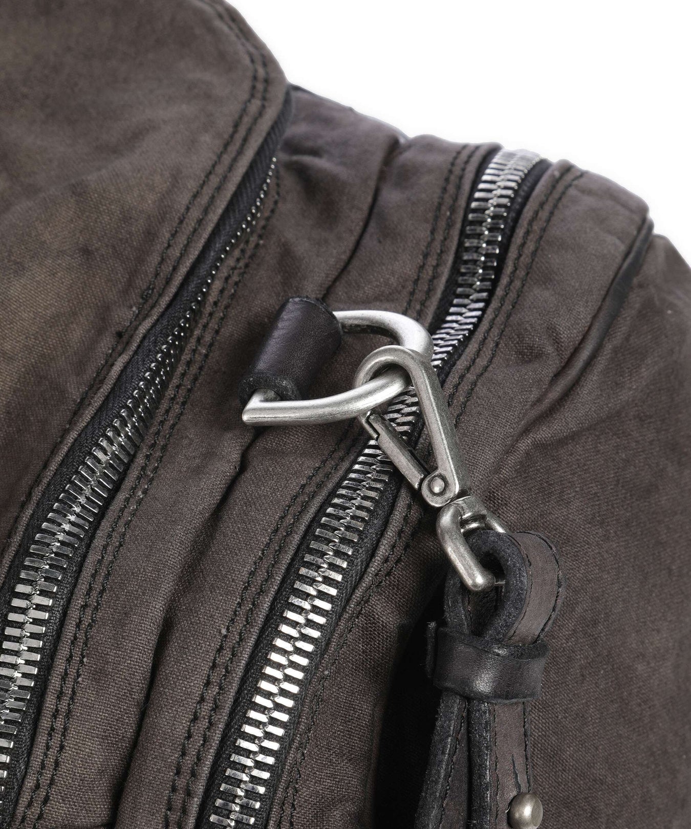 Campomaggi Weekend bag verde militare/grigio/nera