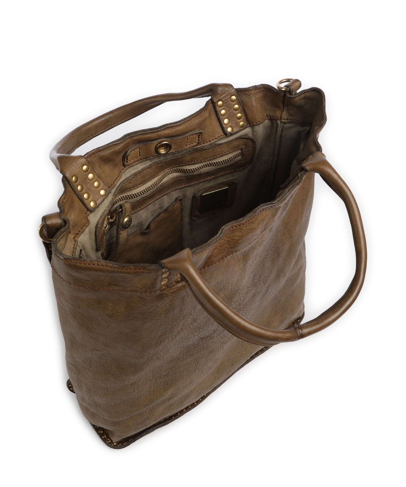 Campomaggi Handbag verde militare