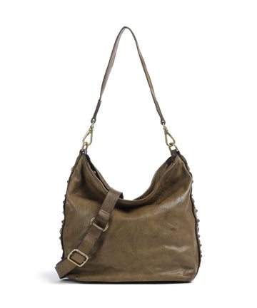 Campomaggi Hobo tas verde militare