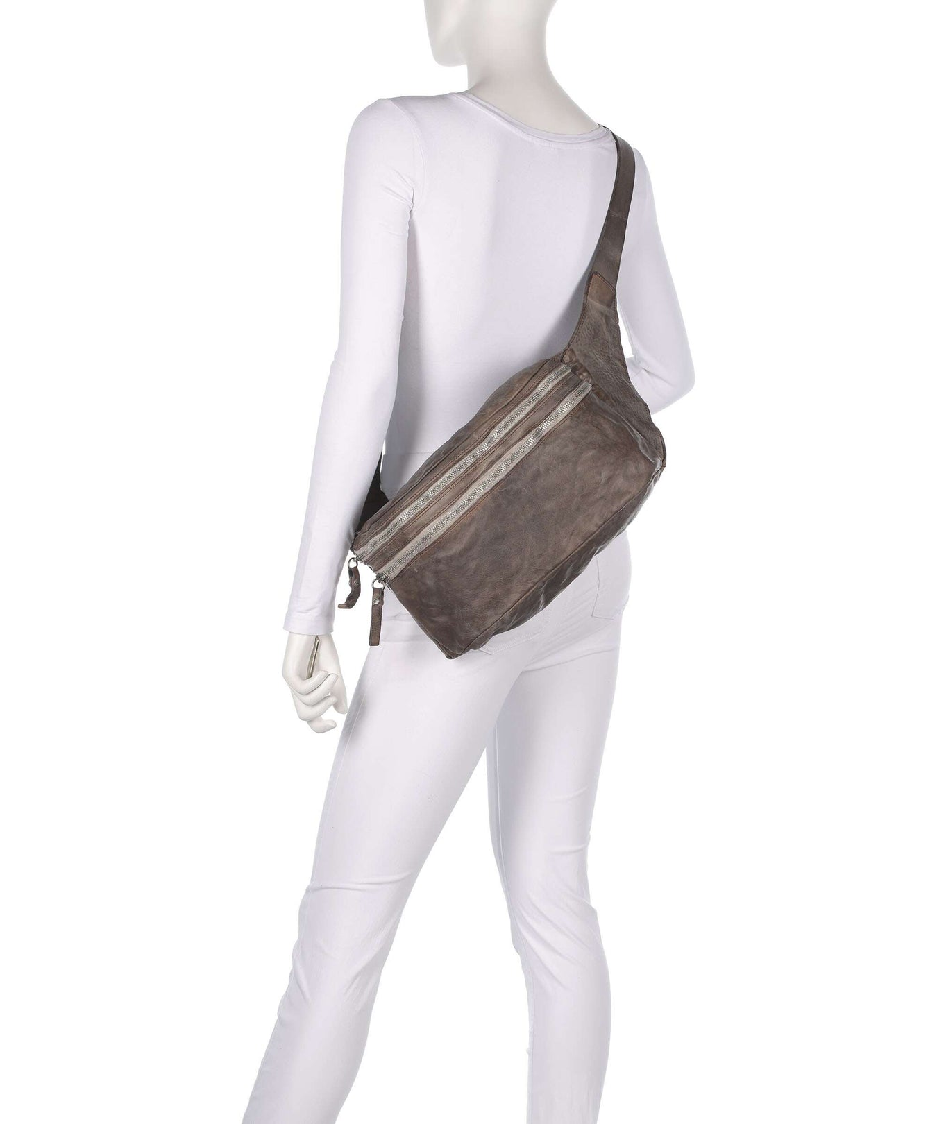 Campomaggi Crossbody bag cemento