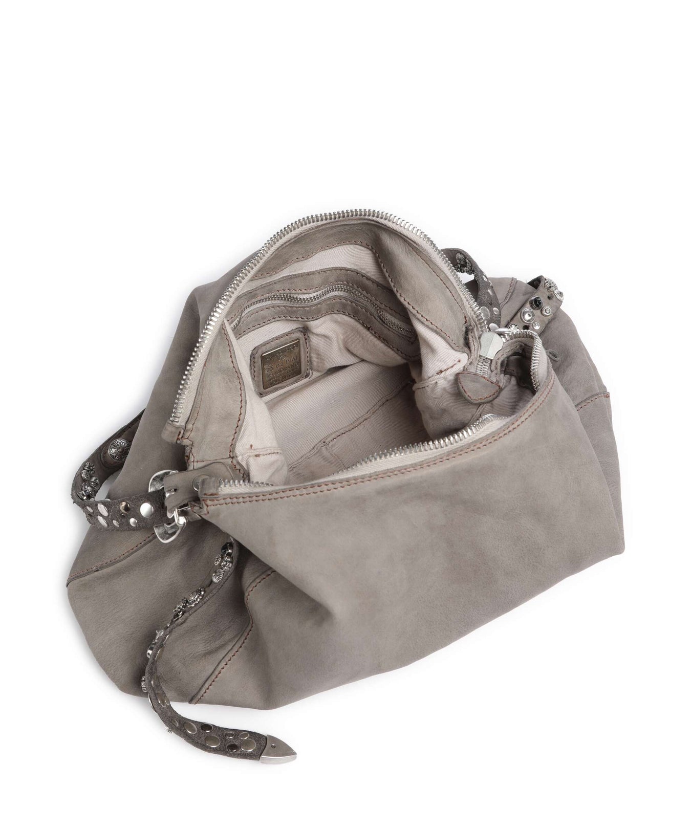 Campomaggi Hobo bag cemento