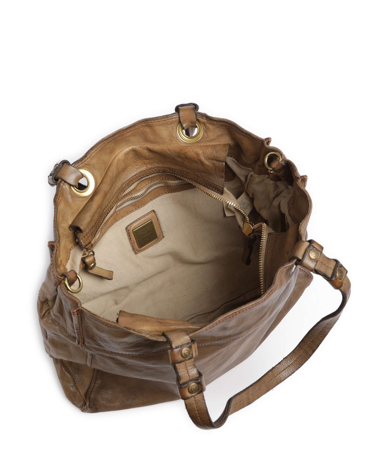 Campomaggi Tote bag verde militare