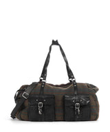 Campomaggi Weekend bag scozzese fuxia/nero