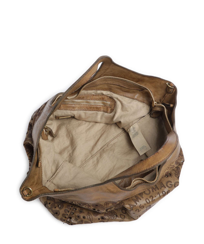 Campomaggi Tote bag verde militare