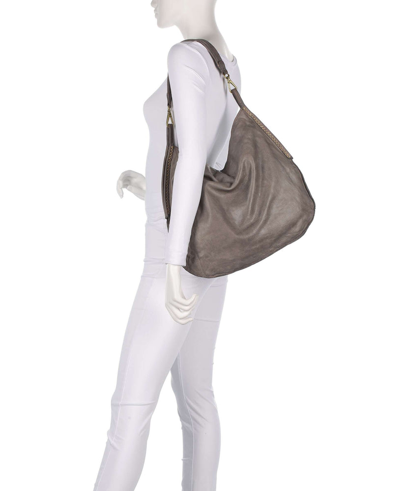 Campomaggi Hobo bag cemento