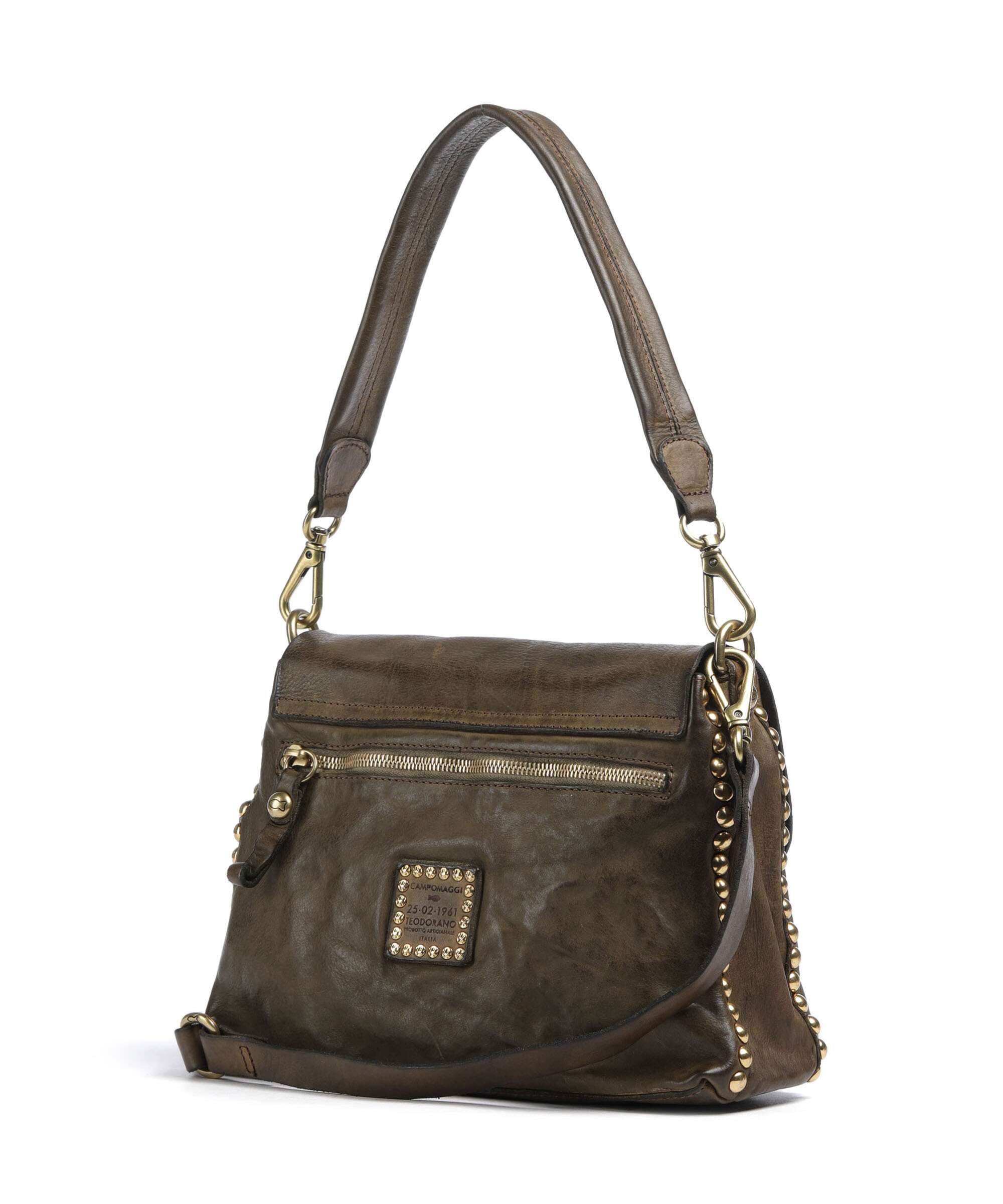 Campomaggi Shoulder bag verde militare
