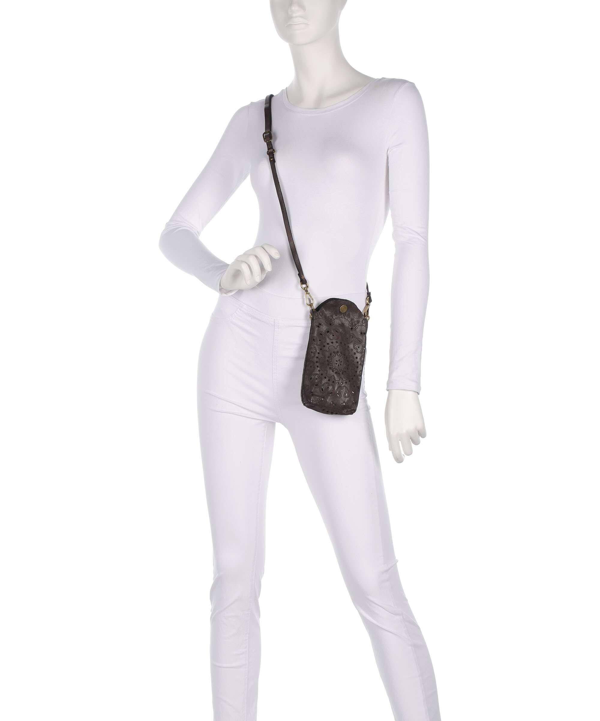 Campomaggi Phone bag grigio