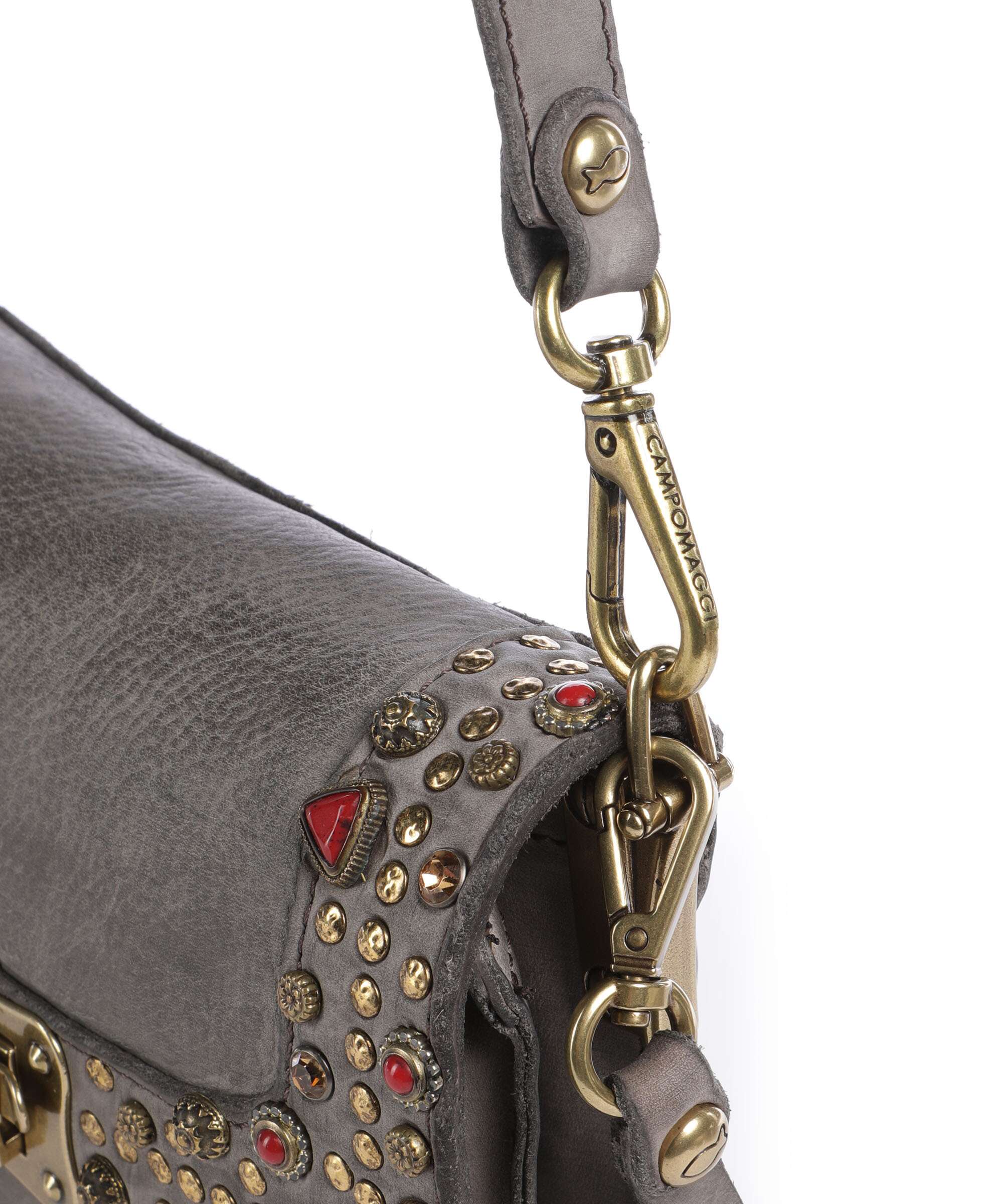 Campomaggi Shoulder bag cemento