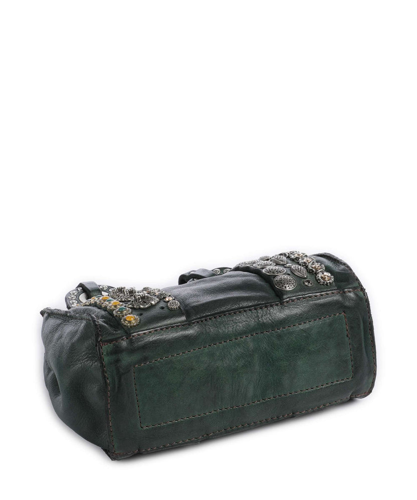 Campomaggi Crossbody bag green bottle