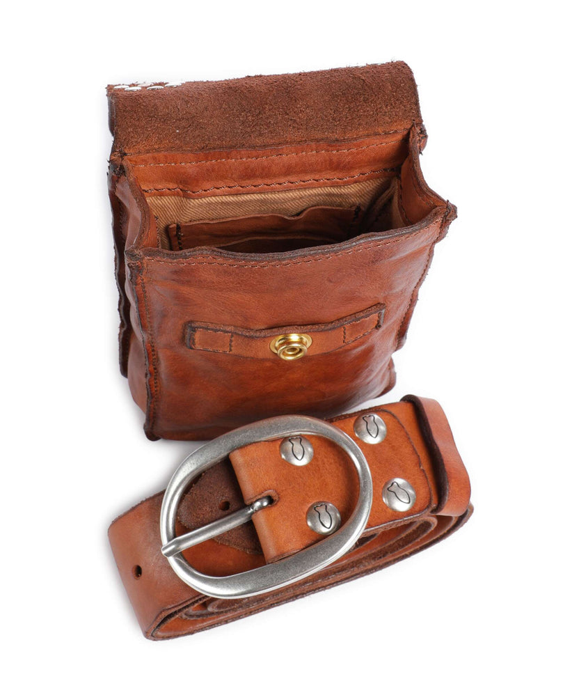 Campomaggi Phone bag cognac