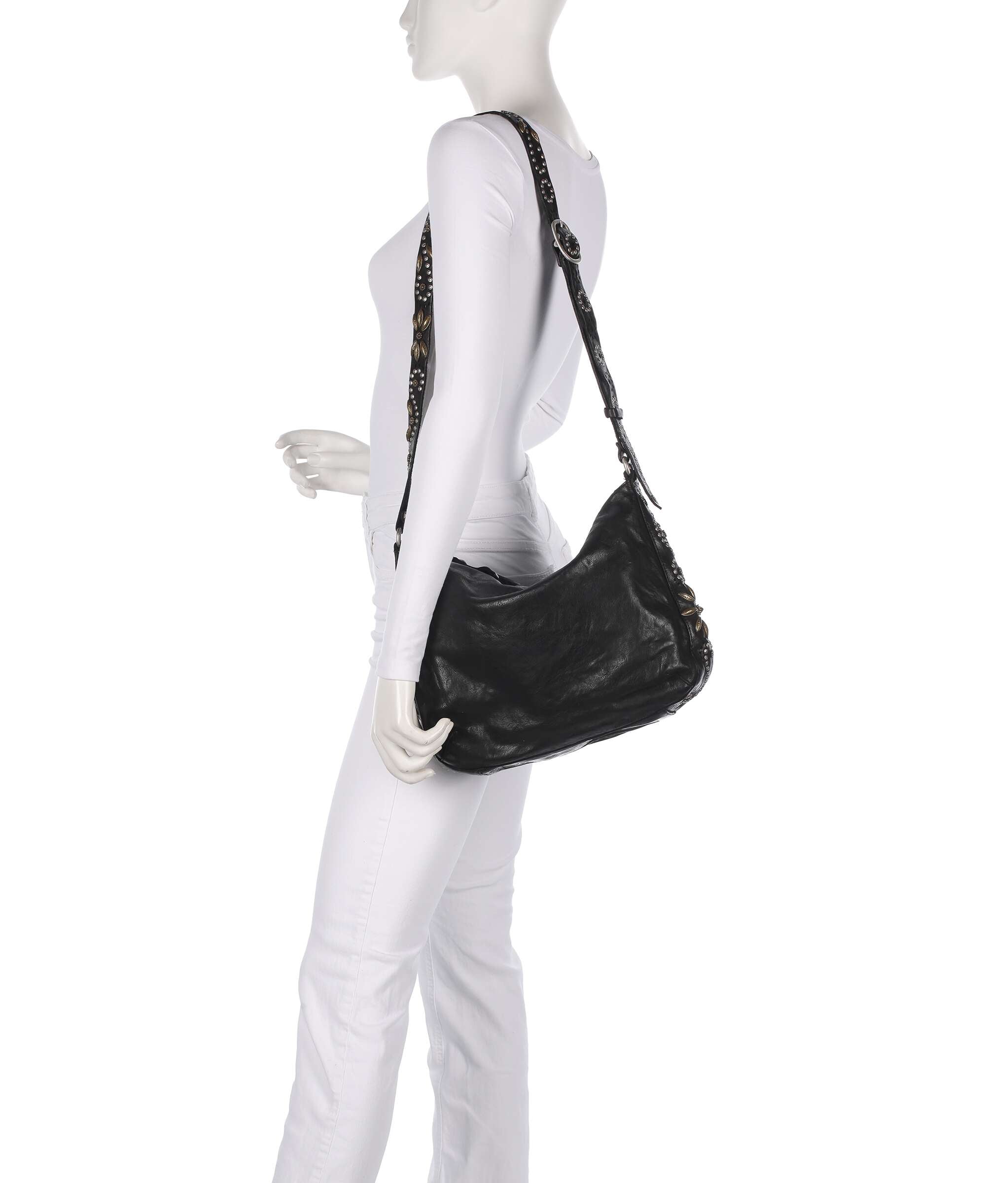 Campomaggi Hobo bag black