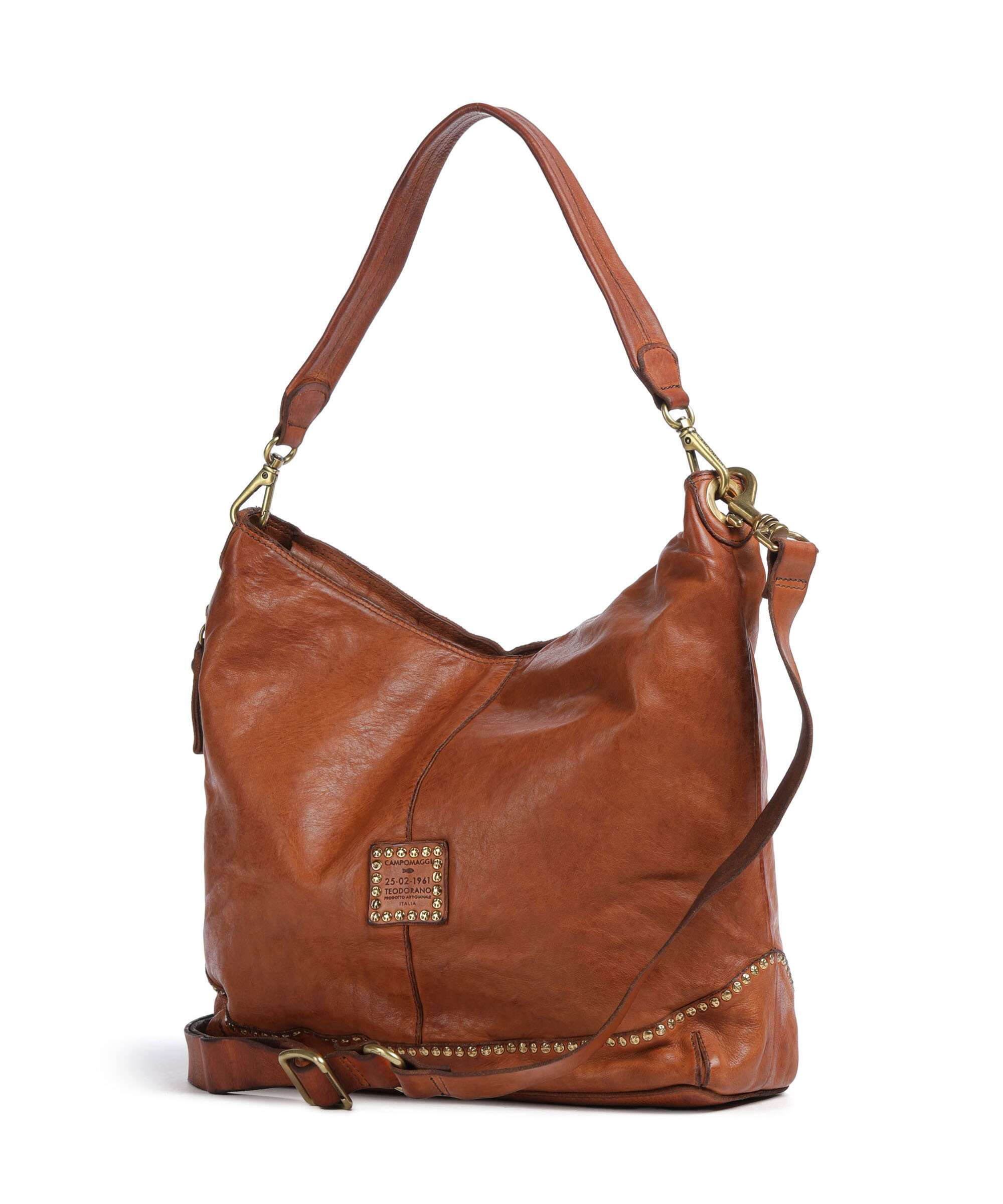 Campomaggi Hobo bag cognac
