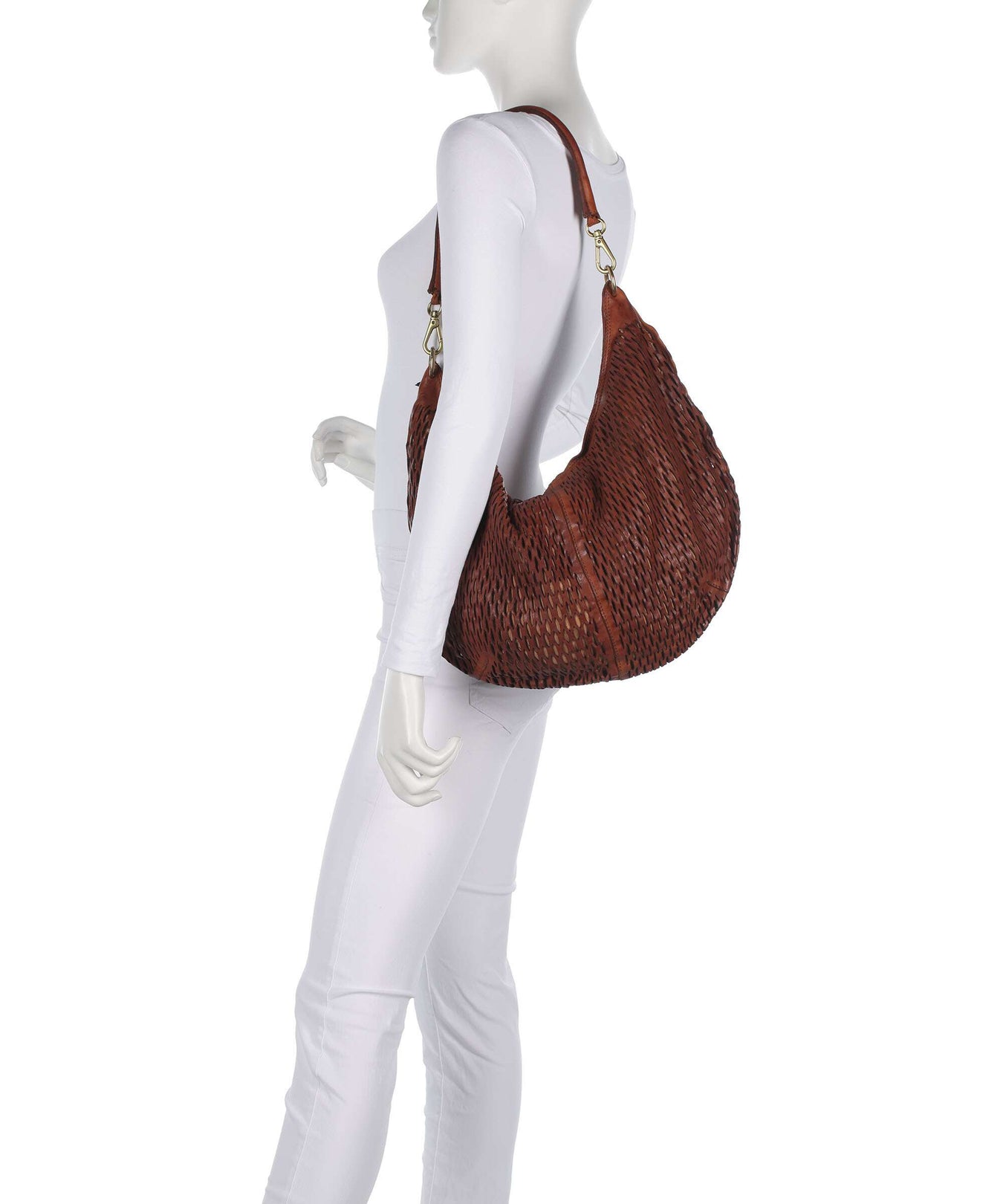 Campomaggi Hobo bag cognac