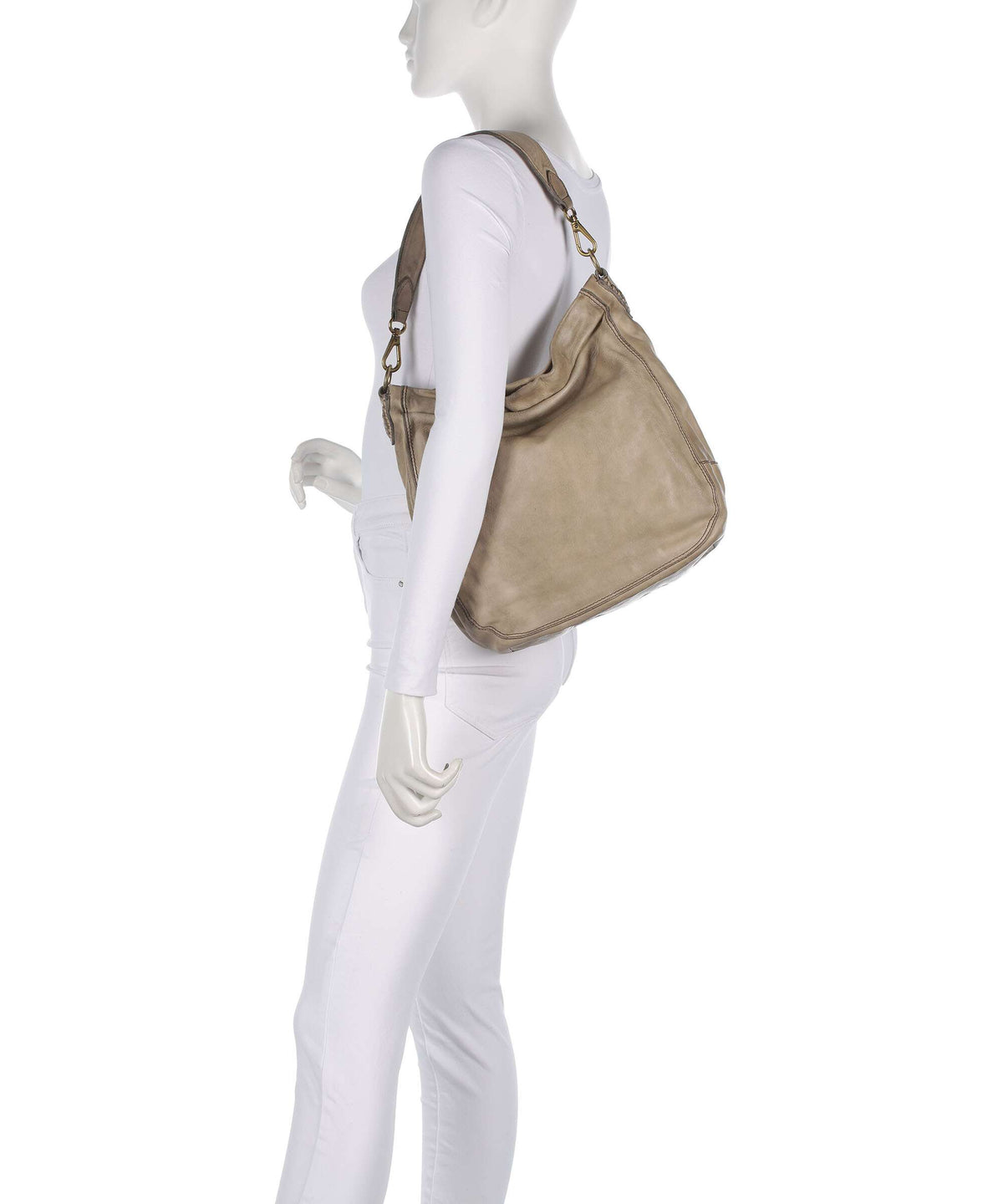 Campomaggi Hobo bag ice