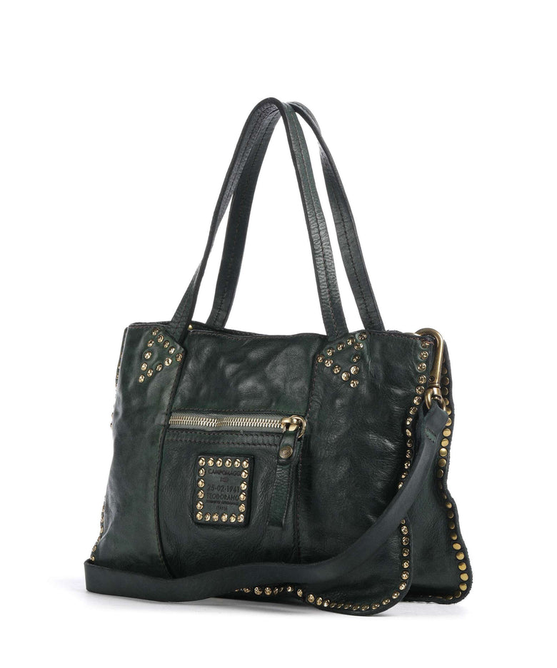 Campomaggi Handbag green bottle