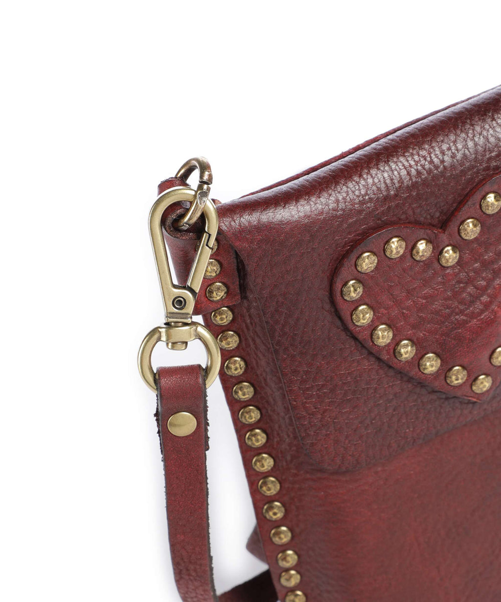 Campomaggi Phone bag wine