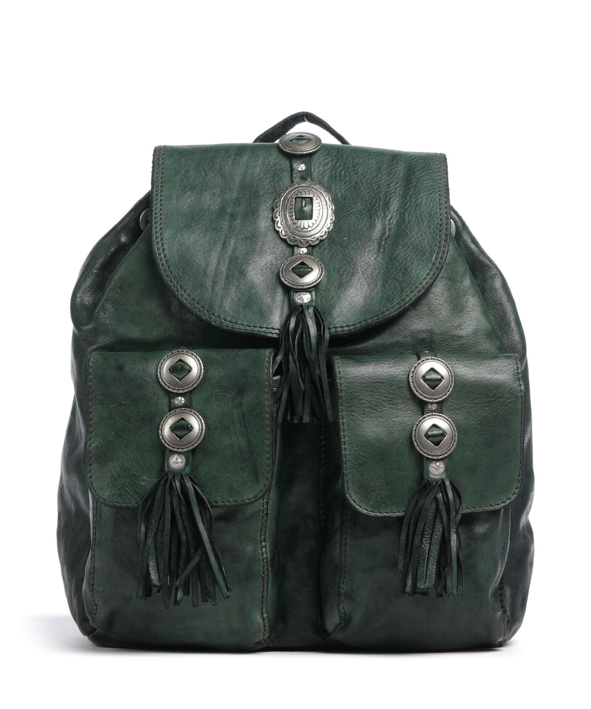 Campomaggi Backpack green bottle