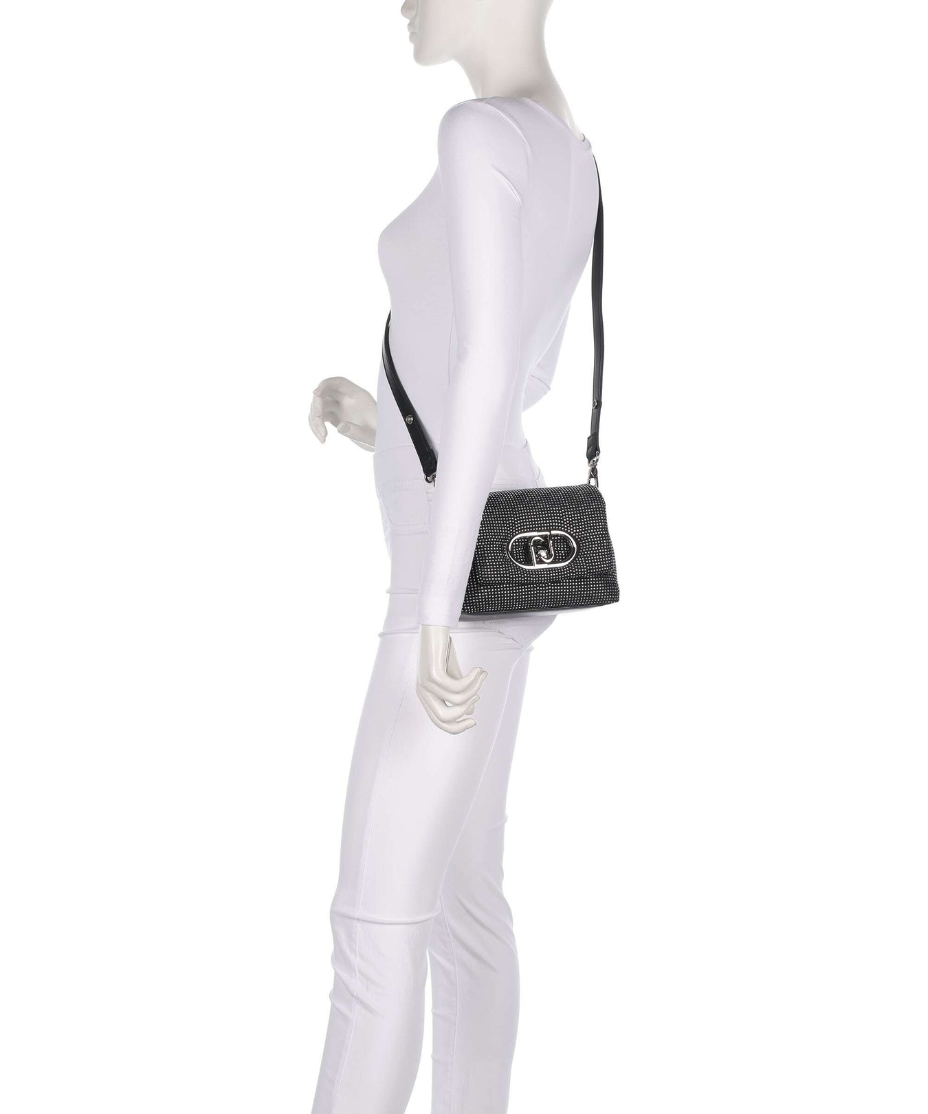 Liu Jo Icon S Shoulder bag nero/steel