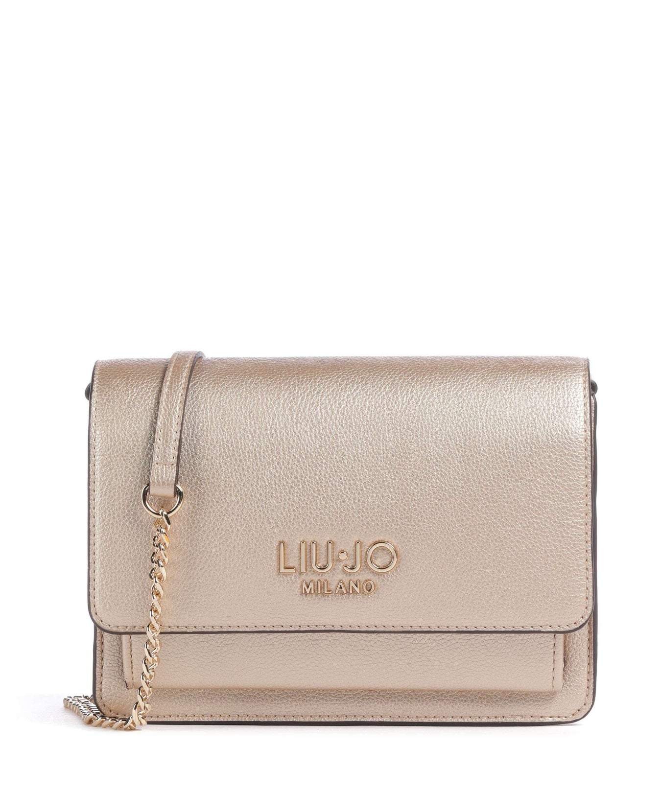 Liu Jo Icon M Crossbody bag light gold