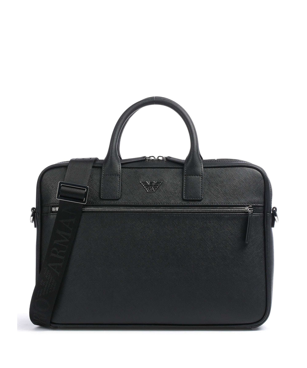 Emporio Armani Business Regenerated Briefcase black