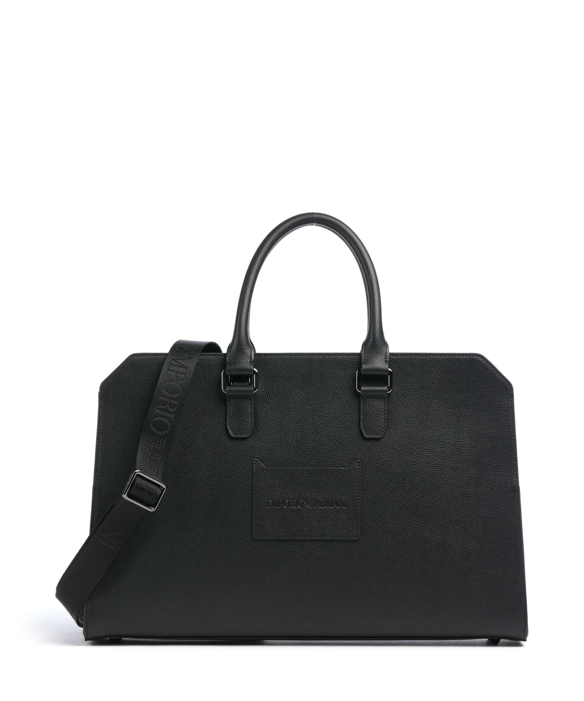 Emporio Armani Milano Briefcase black beauty