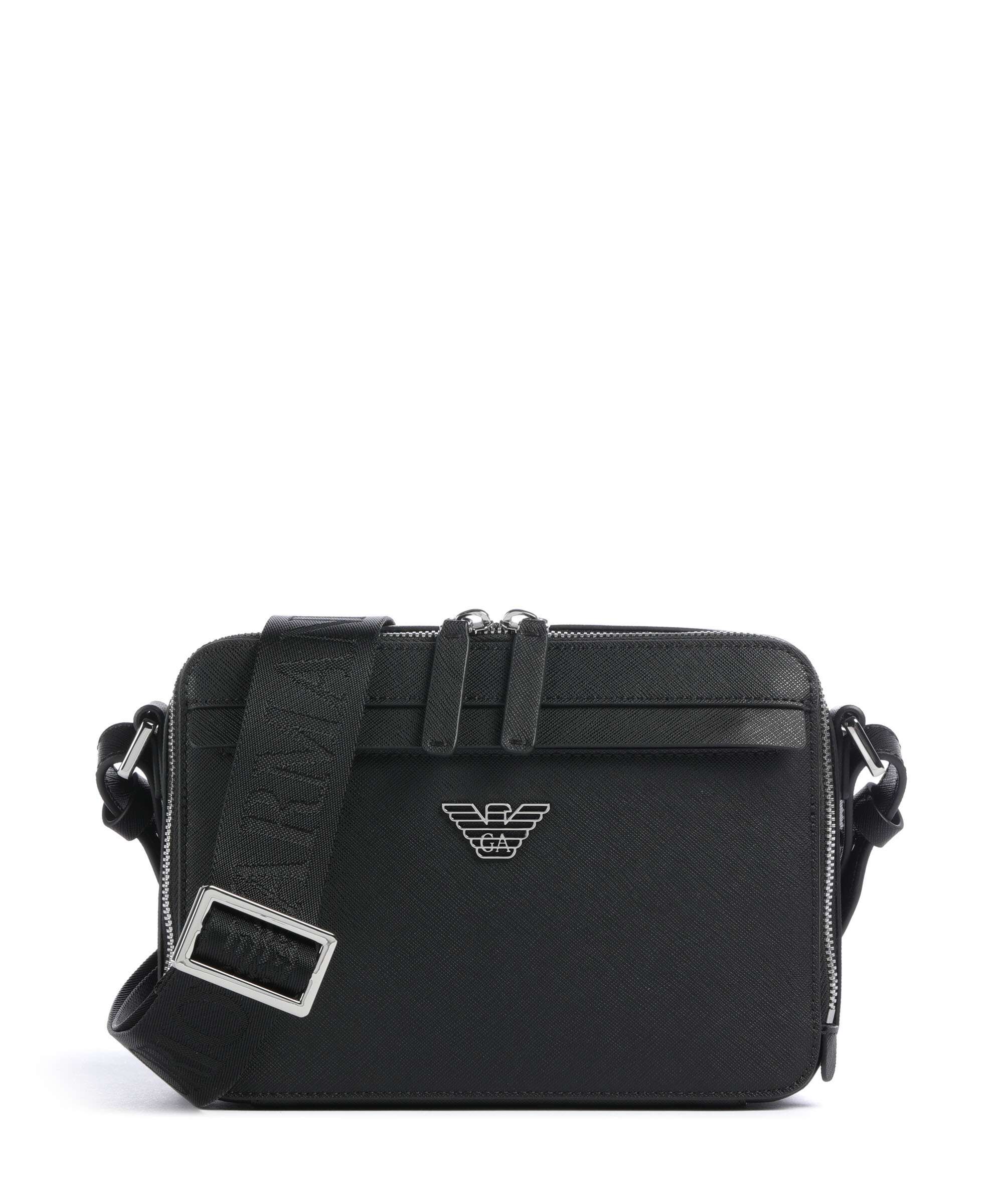 Emporio Armani Business Regenerated Crossbody bag black beauty