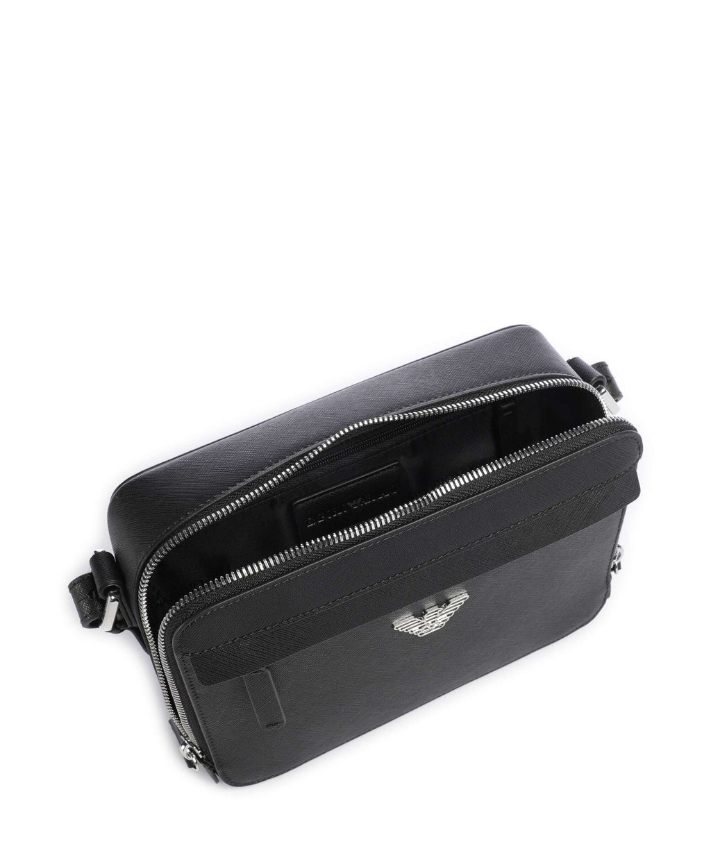 Emporio Armani Business Regenerated Crossbody bag black beauty