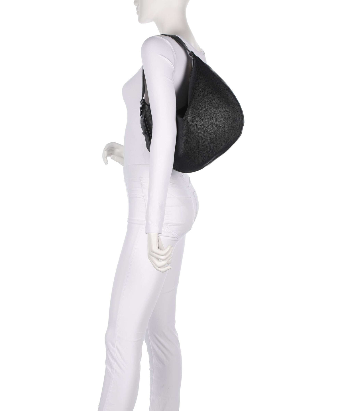 Armani Exchange Susie M Hobo bag black