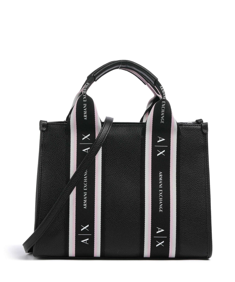 Armani Exchange Maggie M Handbag black/sundown