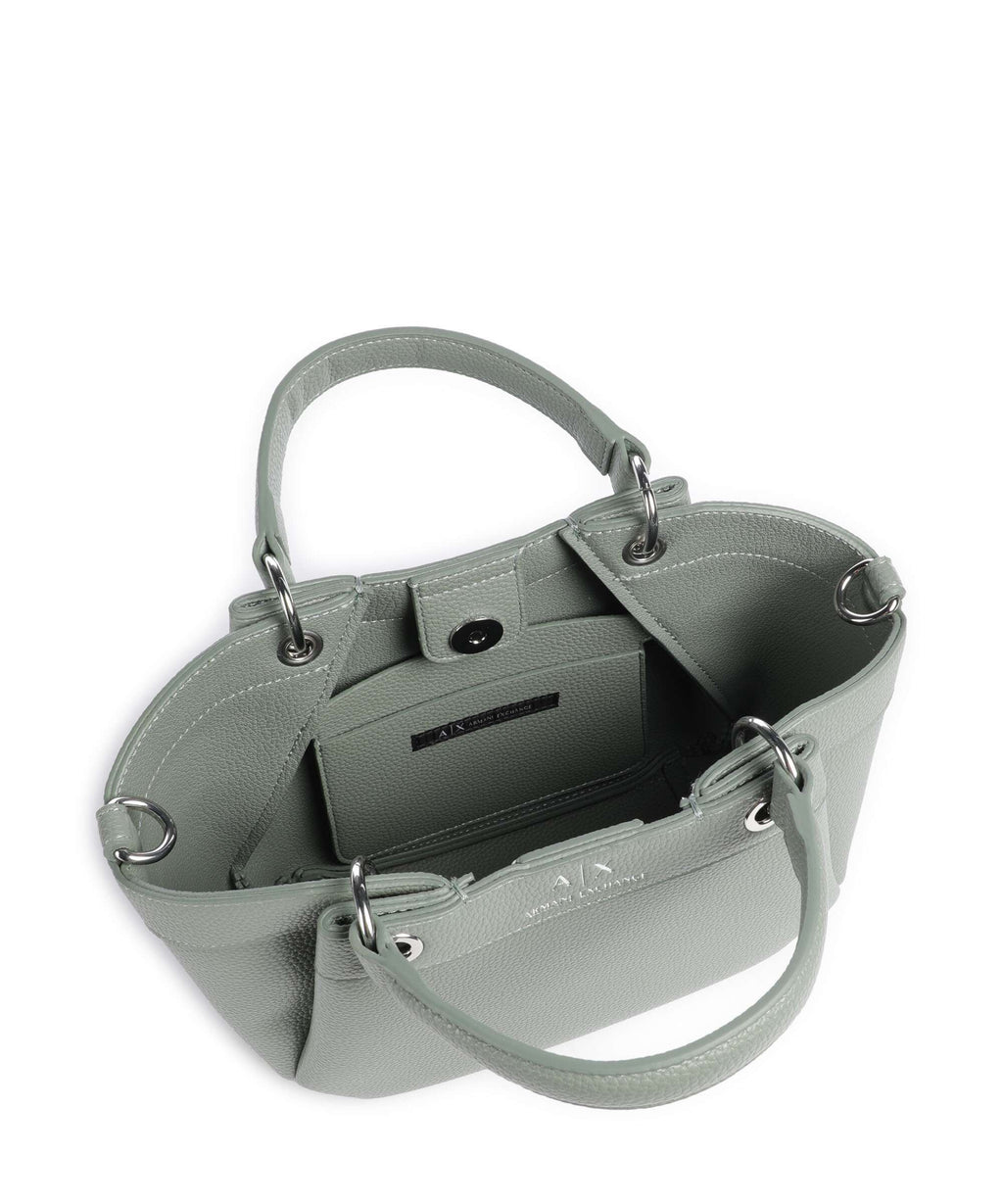 Armani Exchange Wave S Handbag sage