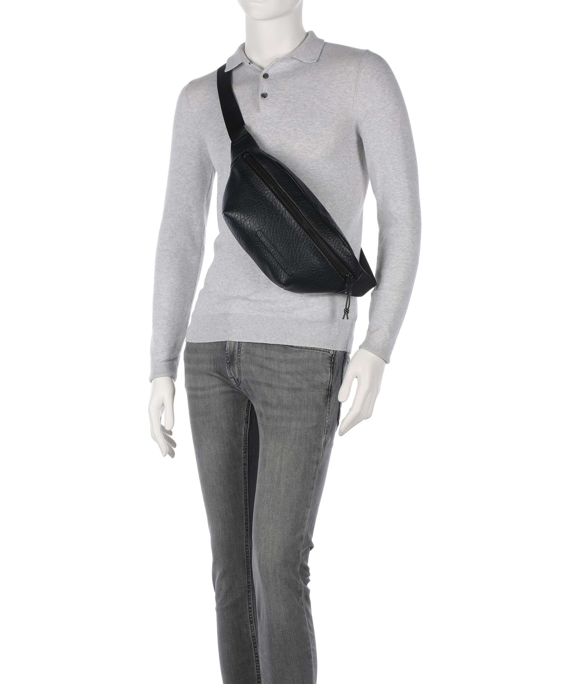 Armani Exchange Venice Fanny pack black