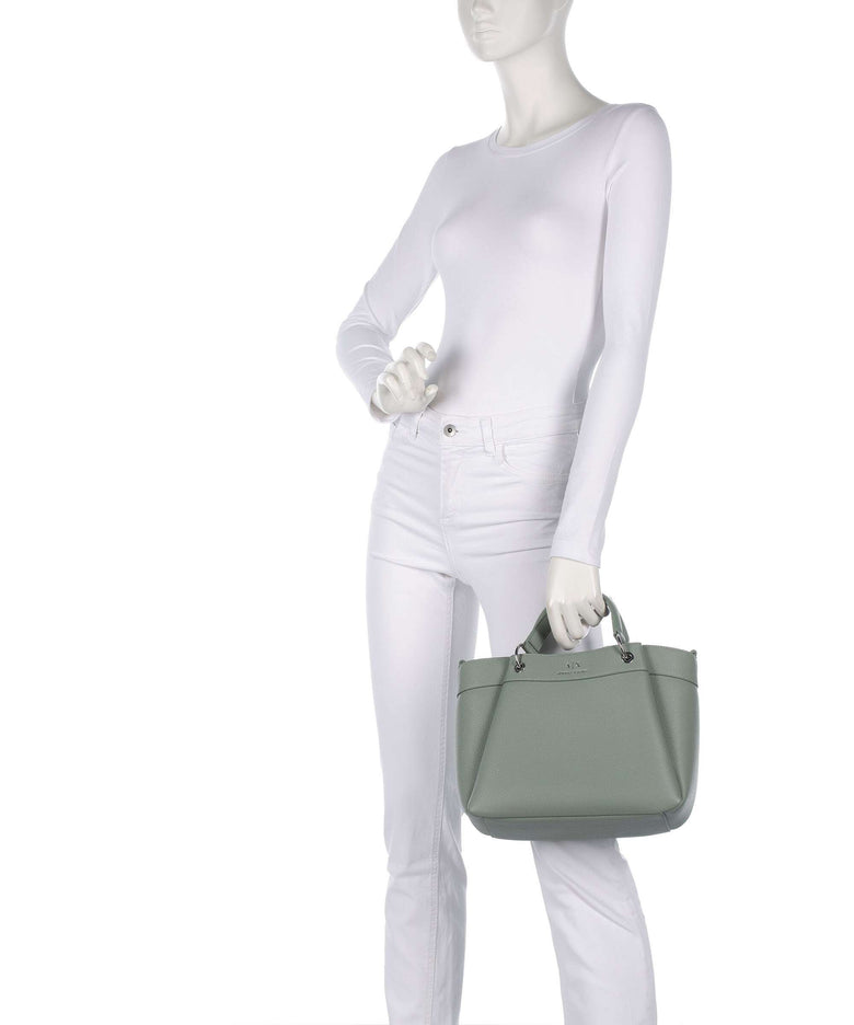 Armani Exchange Wave M Handbag sage