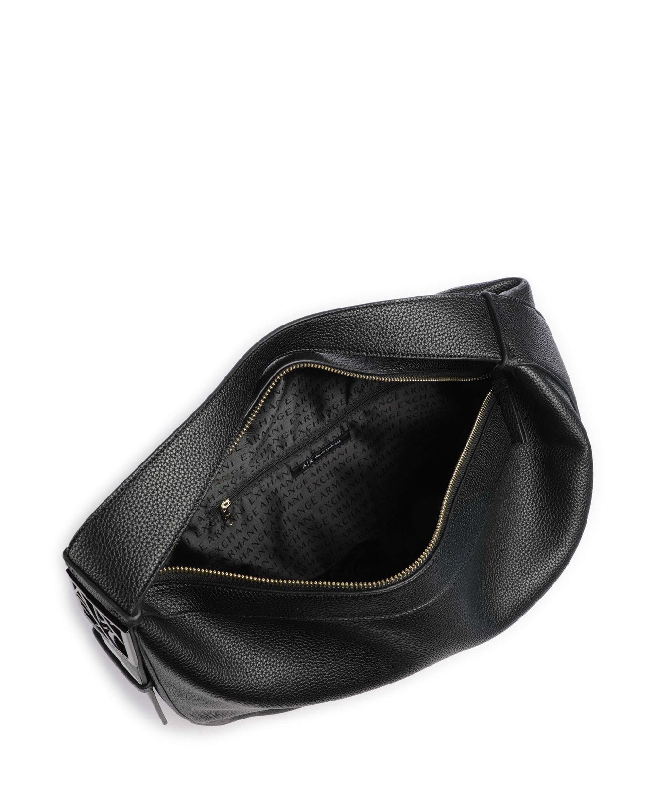 Armani Exchange Susie L Hobo bag black