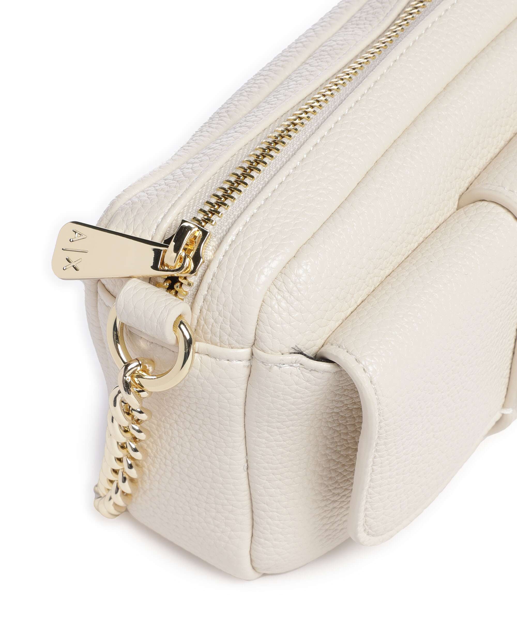 Armani Exchange Susy Soft Crossbody bag offwhite