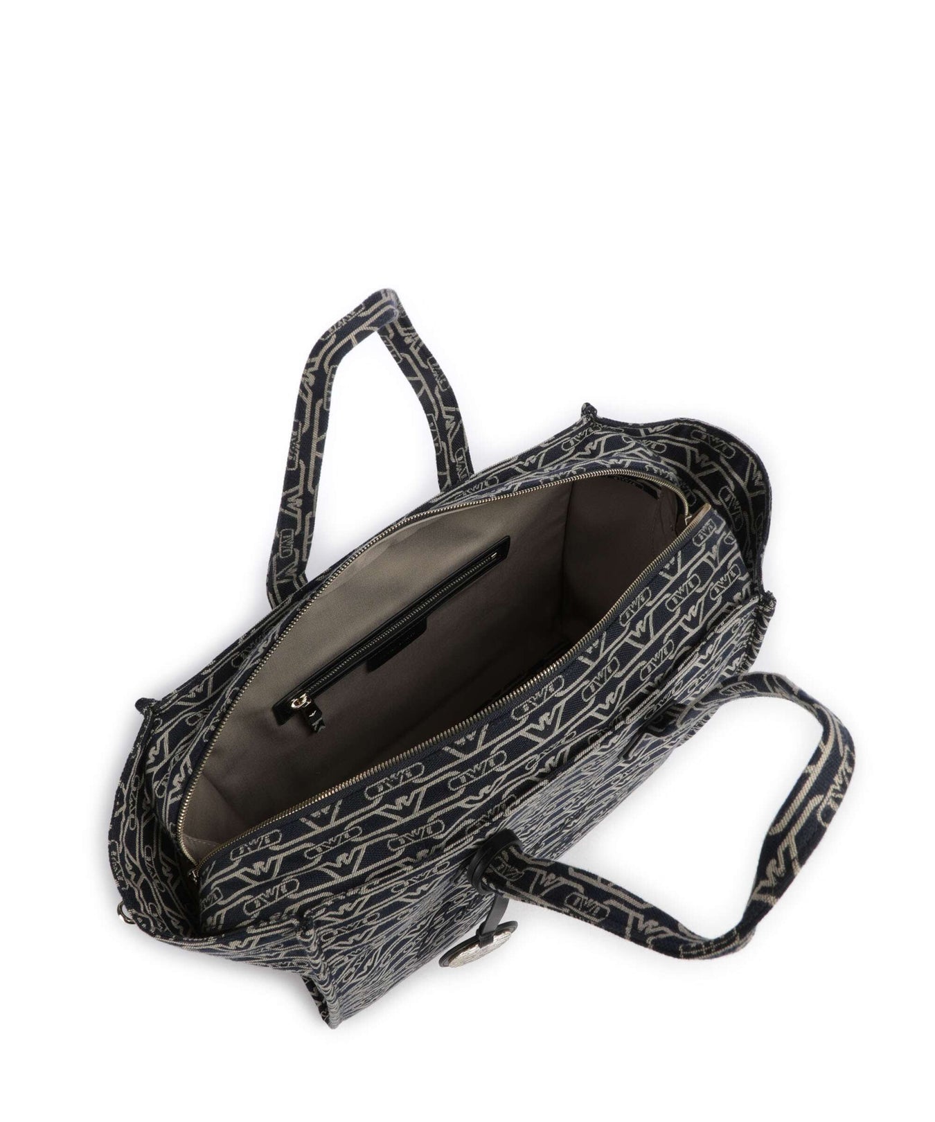 Emporio Armani La Gio Tote bag blu/ecru