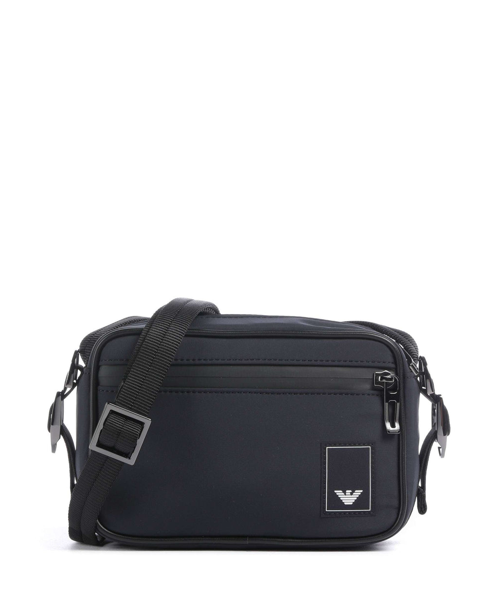 Emporio Armani Travel Essential Crossbody bag blu navy