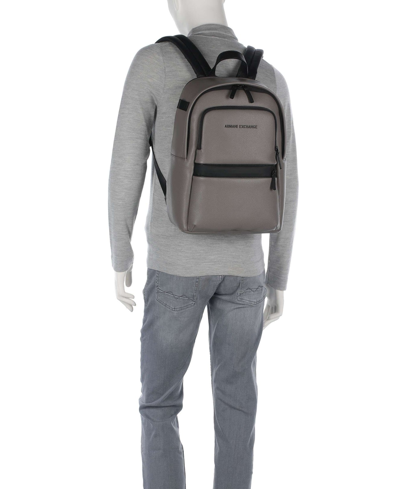 Armani Exchange Madrid Backpack driftwood