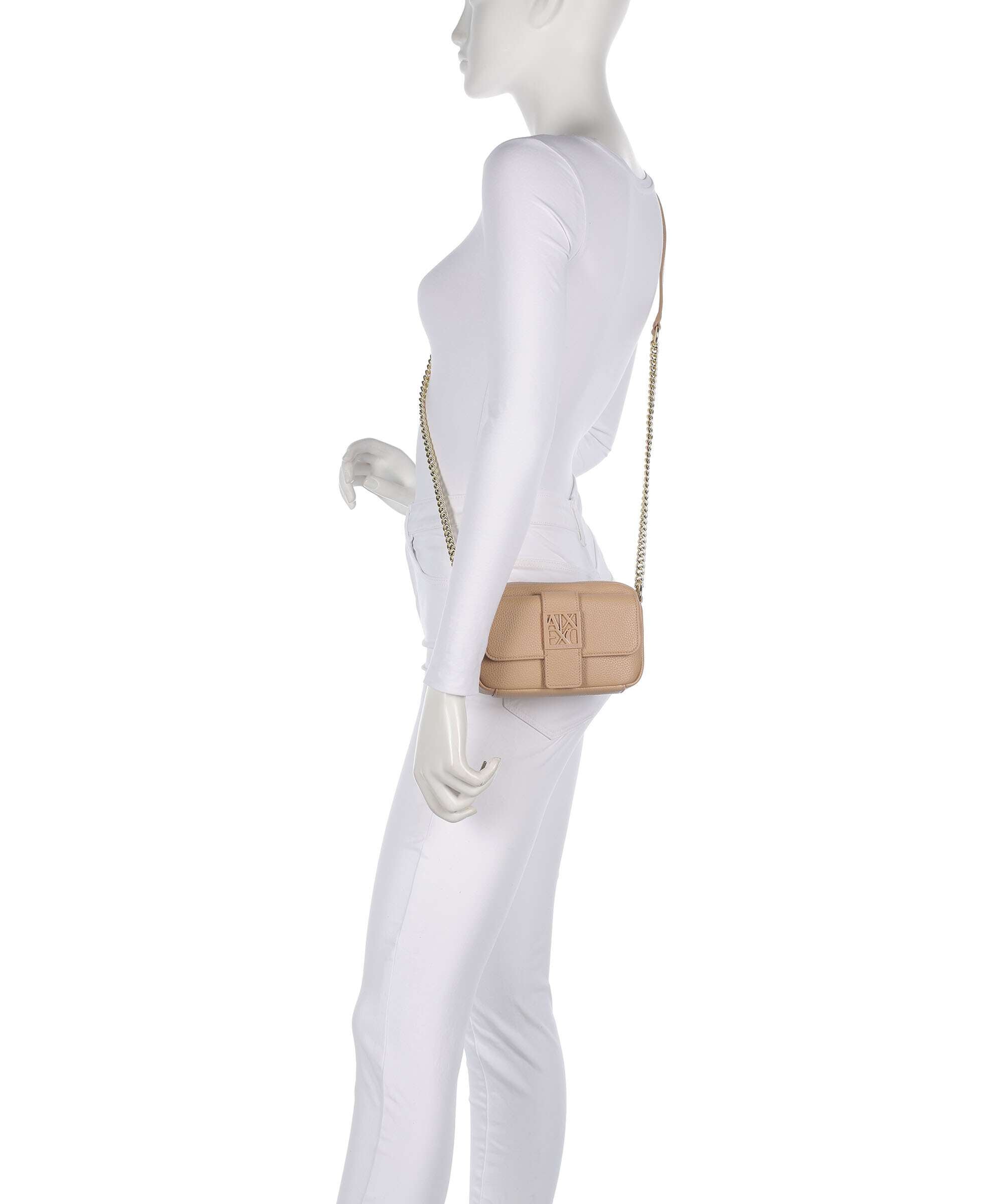 Armani Exchange Susy Soft Crossbody bag candied ginger