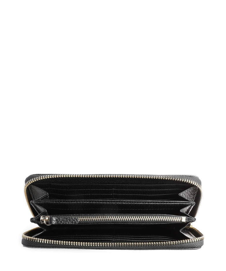 Coccinelle Metallic Soft Wallet noir