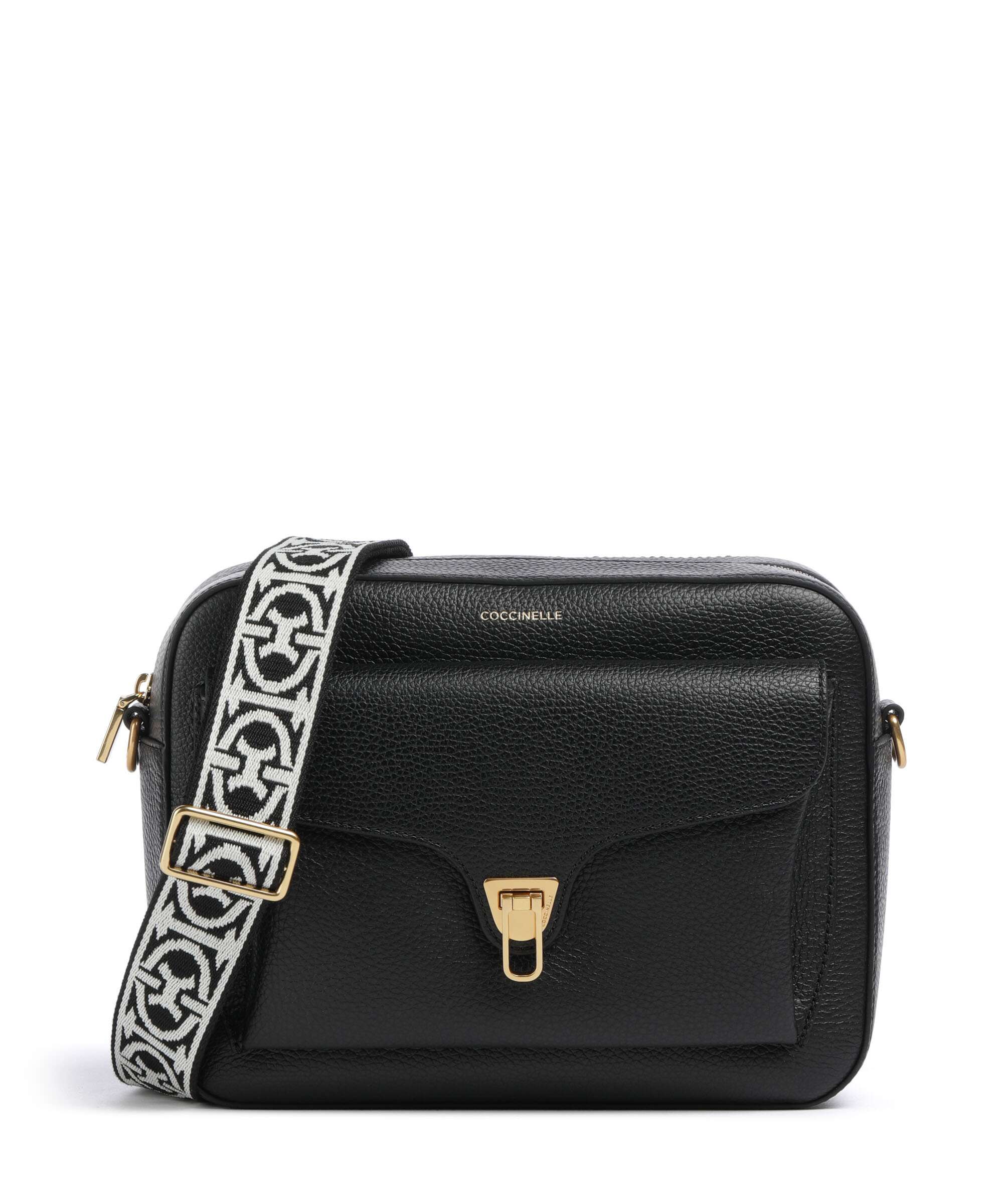 Coccinelle Beat Soft Ribbon Crossbody bag noir